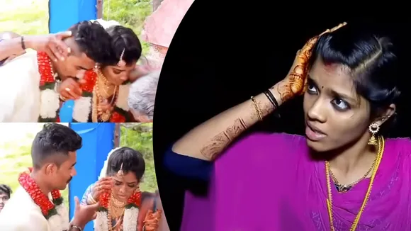 Palakkad Pallassana Viral Wedding Video| Pallassana bride crying video| Wedding video viral| പാലക്കാട് പല്ലശ്ശന വൈറൽ കല്യാണ വീഡിയോ