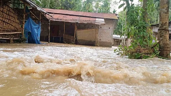 Assam flood,Rain