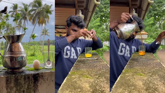 Egg Tea | Viral Video | Trending