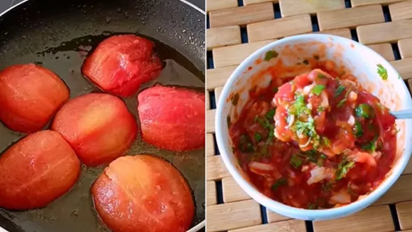 Tomato Chutney Recipe| Tomato Dip| Viral Trending Tomato Chutney