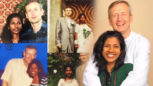 mixed couple fun video | Dr. Prabha Burkhard | Dr. Prabha Burkhard wedding photos