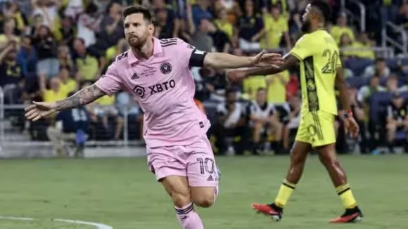 Lionel Messi, Leagues Cup final, Lionel Mess goal, Lionel Messi goal in Leagues Cup, Inter Miami vs Nashville SC, Major League Soccer, MLS news, Lionel Messi news, Lionel Messi goal