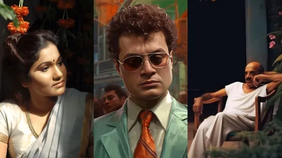 എ ഐ ആർട്ട്, KPAC Lalitha in Mathilukal, KPAC Lalitha in Mathilukal AI Art | Vaikam Muhammad Basheer AI Art | John Honayi AI Art | AI Art Movie Characters Viral photo