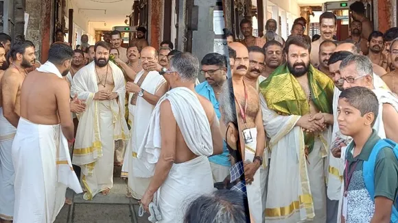Mohanlal | Mohanlal Sree Padmanabhaswamy Temple Photos