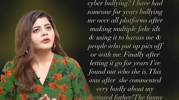 Supriya menon | Supriya Menon Cyber Bullying