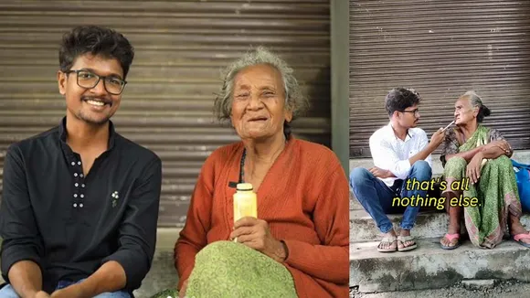 Merlin English teacher | 81 year old English teacher begging | begging in Chennai streets