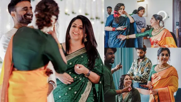 kavya-madhavan-srinda-ann-augustine-attend-meera-nandan-engagement-see-photos-902920