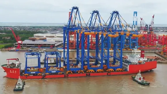 Vizhinjam | Container transhipment port | first Ship