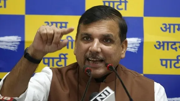 Sanjay Singh | AAP | ED Raid