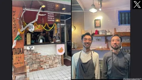 South Indian restaurant in Japan Kyoto run by Japanese | This South Indian restaurant serving authentic dosa and idli in Kyoto is run by 2 Japanese men | Japan men run south Indian restaurant in Japan | Tadka restaurant in Japan