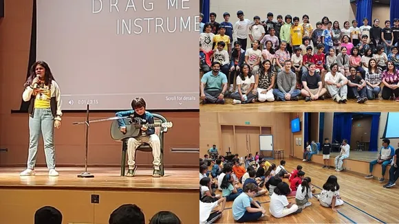 Shah Rukh Khan attends AbRams school event