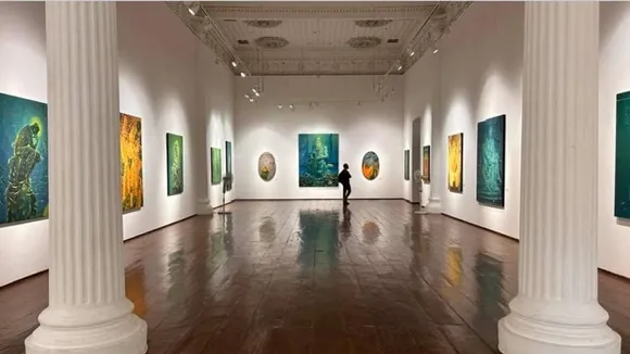 artist Roy Thomas Deep Within painting exhibition
