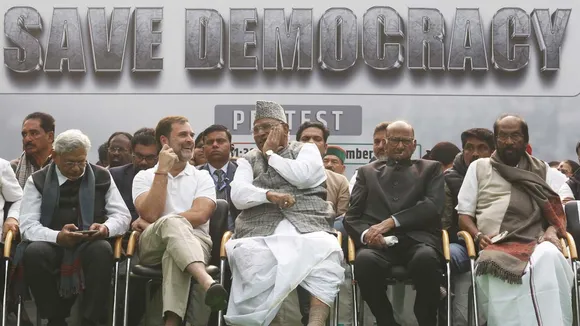 Rahul Gandhi and others at India 
