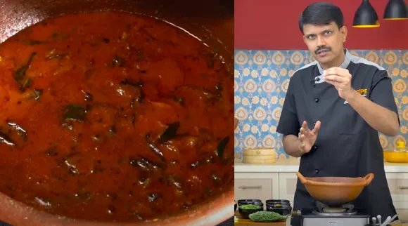 pagarkai kulambu Bitter Gourd Kulambu by chef sundar in tamil 