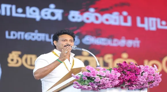 Anbil Mahesh salem DMK