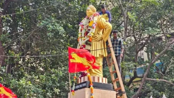 Thevar statue