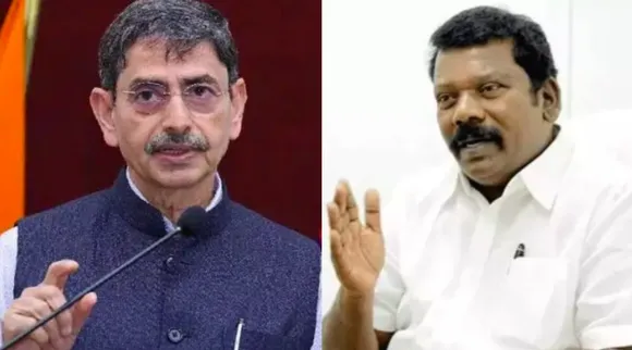TN Congress leader Selvaperunthagai condemns  Governor RN Ravi imposing Hindi via DD Tamil TV Tamil News 