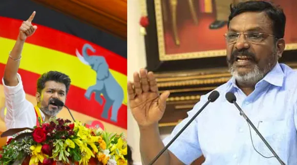  Thirumavalavan on Tamilaga Vettri Kazhagam conference and Vijay speech Tamil News 
