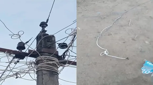 electric pole wire