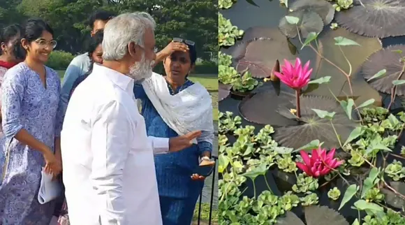 TN Minister Sekar Babu jolly talk about BJP symbol Lotus Flower Tamil News