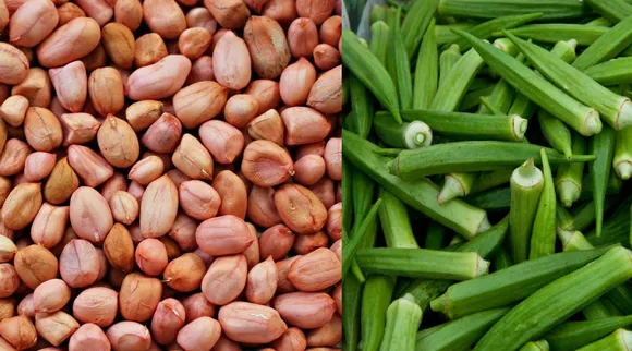 Groundnut and l.finger