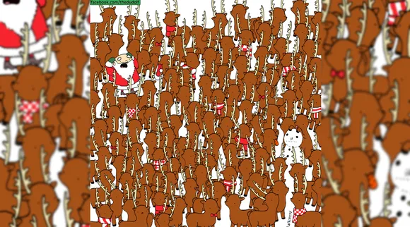 bear among deer 1