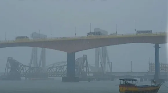 Pamban cloud burst