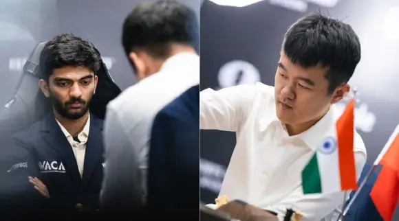 World Chess Championship Game 4 of Gukesh vs Ding Liren ends in draw Tamil News
