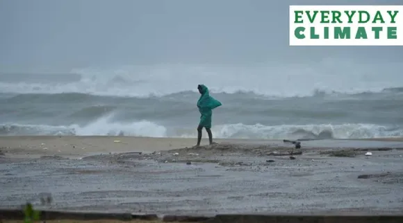 Landfall of cyclone3