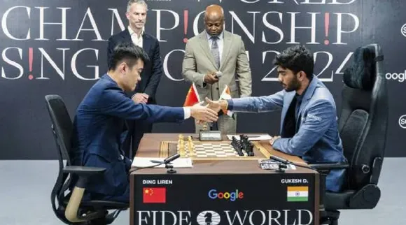 World Chess Championship Ding Liren vs D Gukesh Game 7 draw Tamil News 