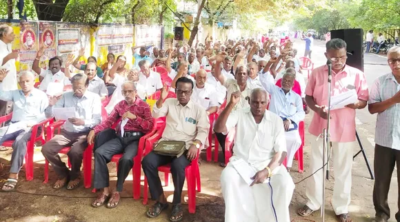 Protest Pensioner