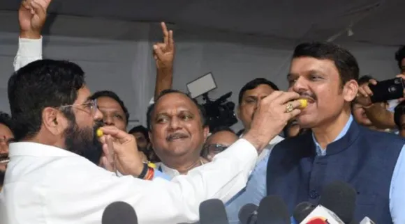 Fadnavis and Eknath Shinde 