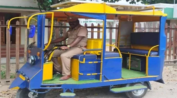 solar auto rickshaw