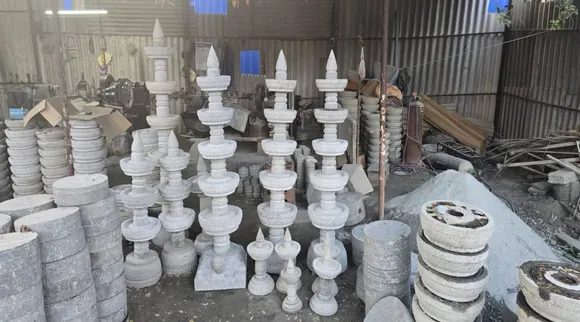 turtle stone lamp export