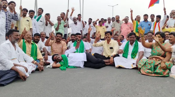 PMK MLA Protest