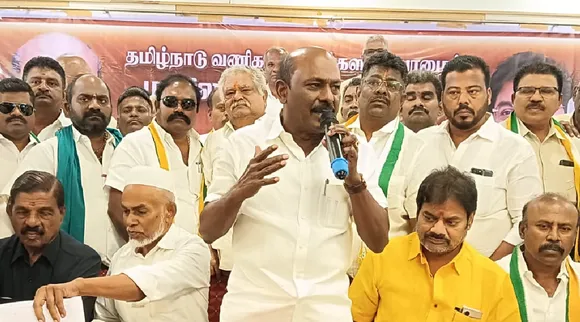 Vikrama Raja  Tamilnadu Vanigar Sangam Peravai on GST Trichy press meet Tamil News 