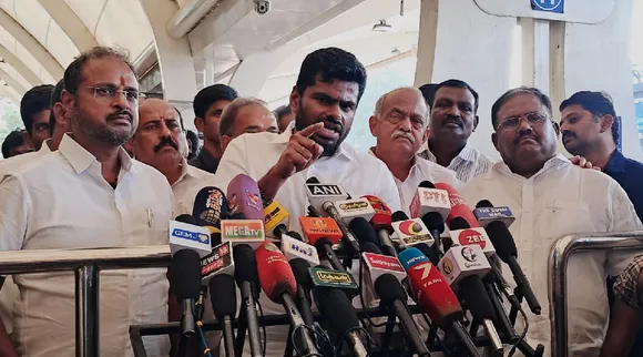  Annamalai TN BJP Leader Amit Shah BR Ambedkar remark coimbatore press meet Tamil News