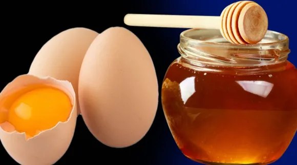 Honey and egg