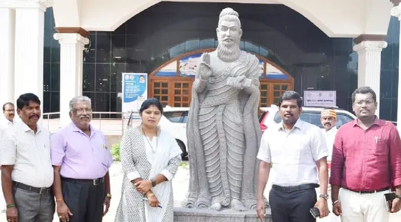 Trichy 133 feet Thiruvalluvar statue Collector  inaugurate Tamil News