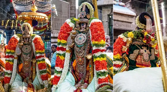 Srirangam Vaikunda Ekadasi Festival 3rd day namperumal Tamil News