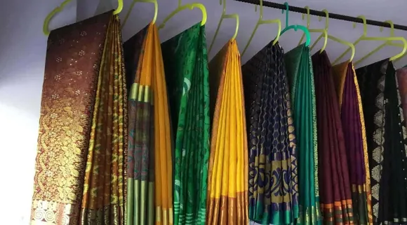 Saree dry cleaning