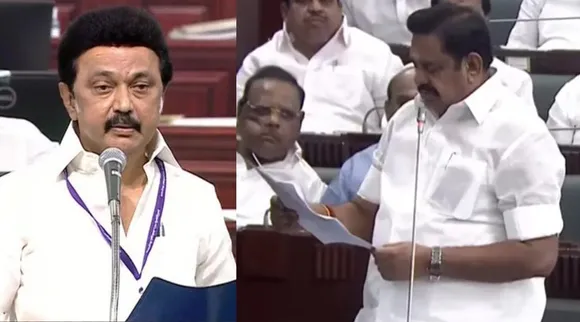 CM MK  Stalin Edappadi K Palaniswami argument TN Assembly Tamil News 