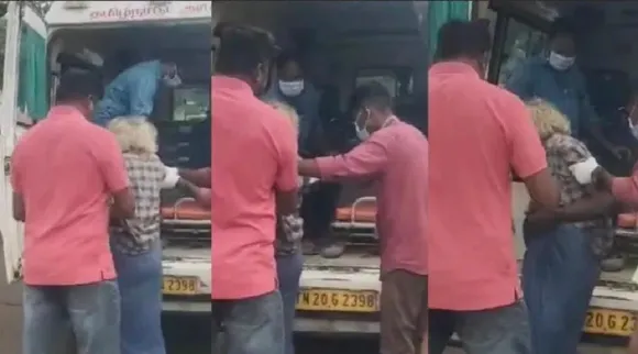 Madurai daughter in law leaves father in law like orphan middle of road CCTV footage Tamil News