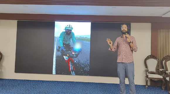 Child slavery awareness 6000 KM cycling in USA Tamilar NareshKumar Speech Tamil News
