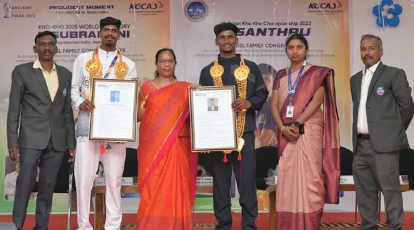 kho kho world cup 2025 coimbatore player subramani grand welcome Tamil News