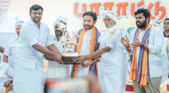 praise kishan reddy