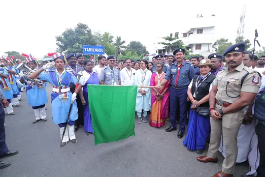 24 மாநிலங்கள், 4 நாடுகள்: சாரண சாரணியரின் தேசிய ஒற்றுமை பேரணி: திண்டுக்கல்லில் தொடங்கி வைத்த அன்பில் மகேஸ்!
