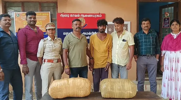 Chennai Seizure of 30 kg of ganja smuggled in a suitcase One arrested in ambattur Tamil News