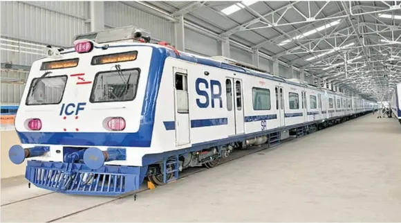 ac compartment train