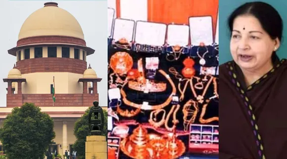 Supreme Court order to hand over confiscated valuables of Jayalalithaa to TN govt Tamil News
